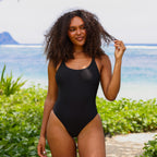 Cross Back Cheeky One Piece