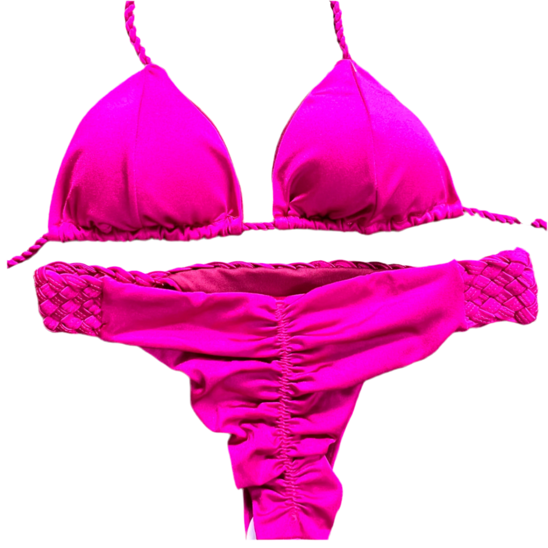 Braided Waist Bikini | Metallic Swimwear & Women's Bikini Briefs