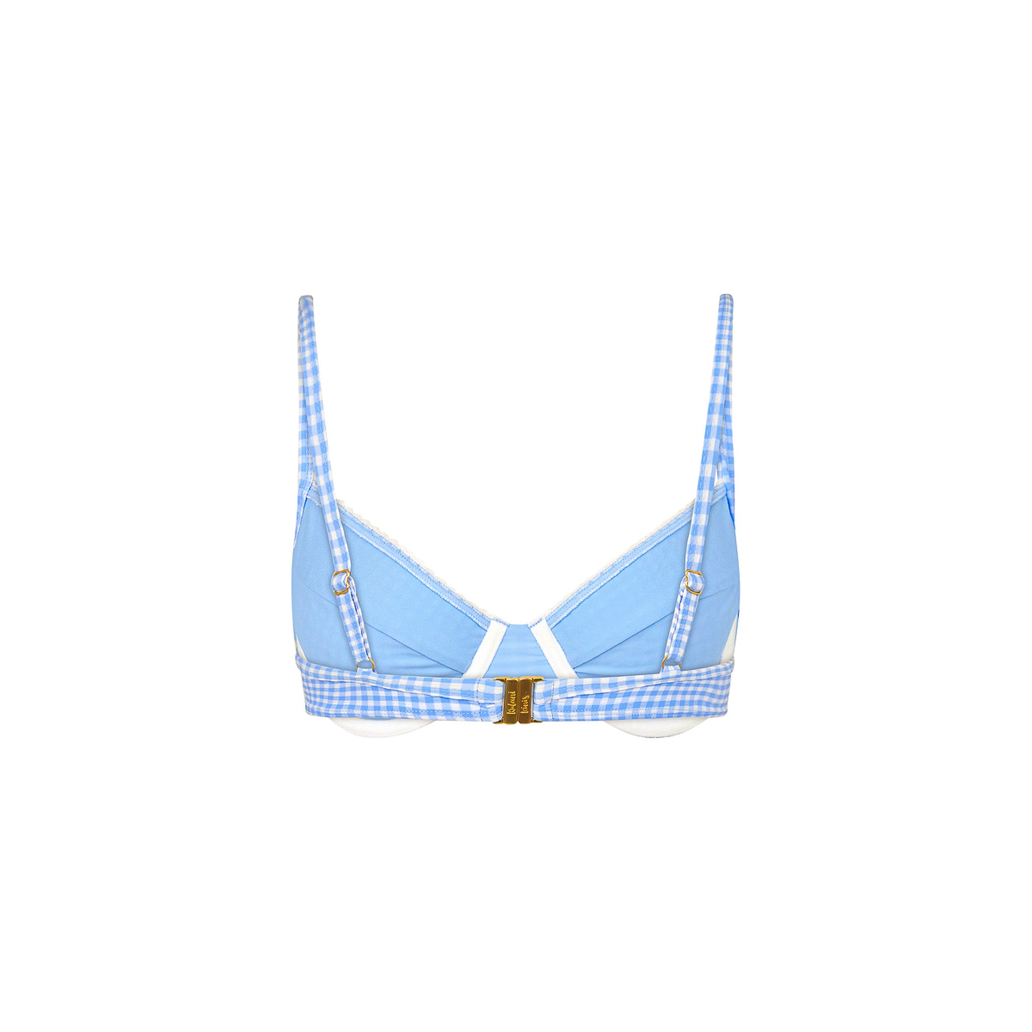 Decorative Ditzy Underwire Bikini Top