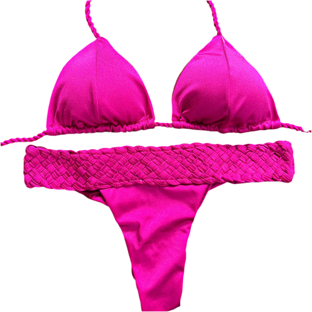 Braided Waist Bikini | Metallic Swimwear & Women's Bikini Briefs