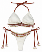 Sahara Beaded Fringe Bikini