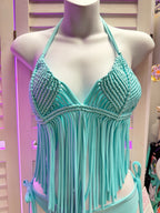 Macramé Fringe Bikini Set