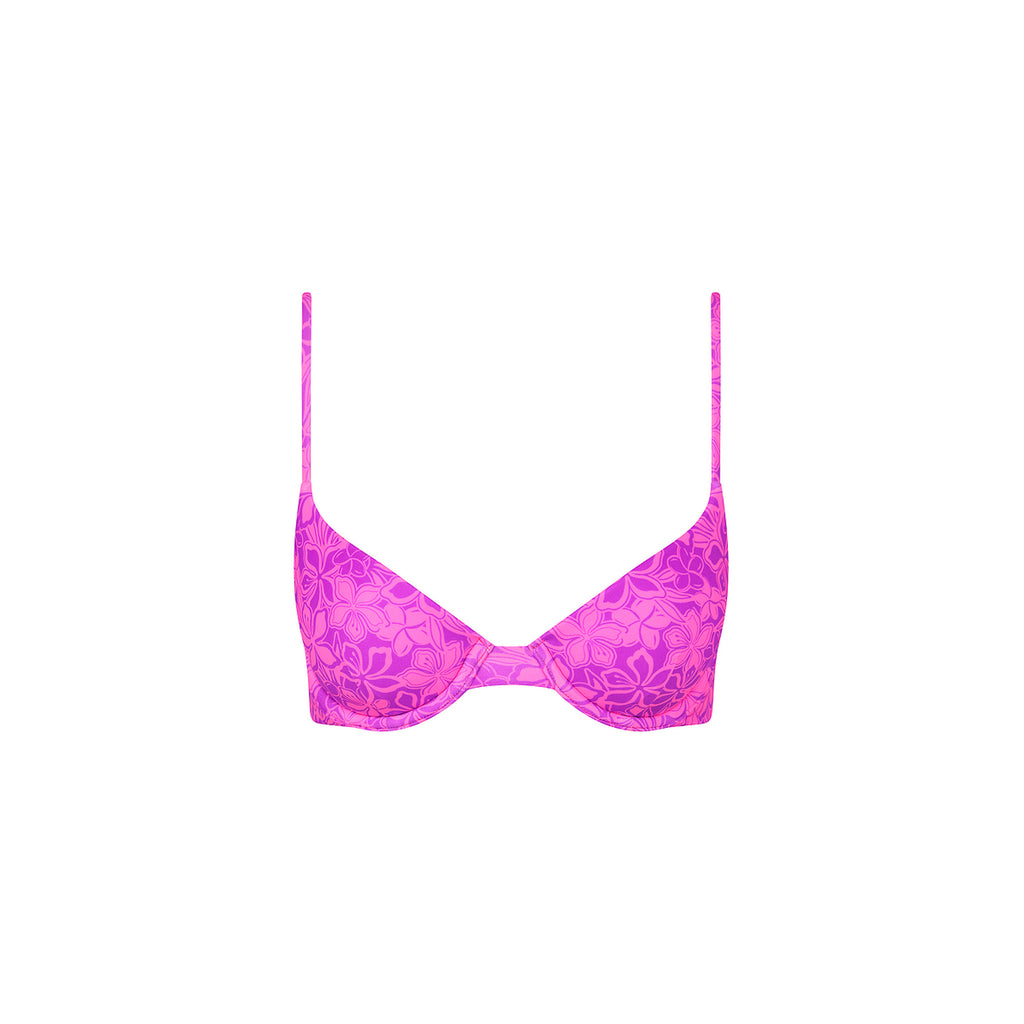 Slim Underwire Bra Bikini Top