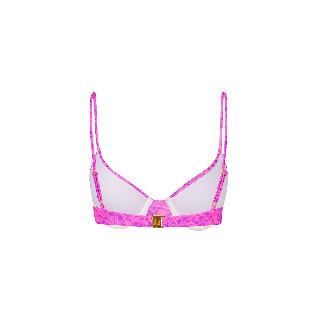 Slim Underwire Bra Bikini Top