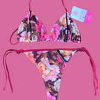 Handmade Thong Bikini Semi Hilo | One Size Swimwear