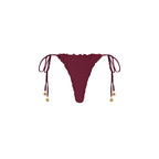 Lettuce Edge Thong Tie Bikini Bottom