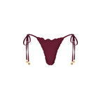 Lettuce Edge Thong Tie Bikini Bottom