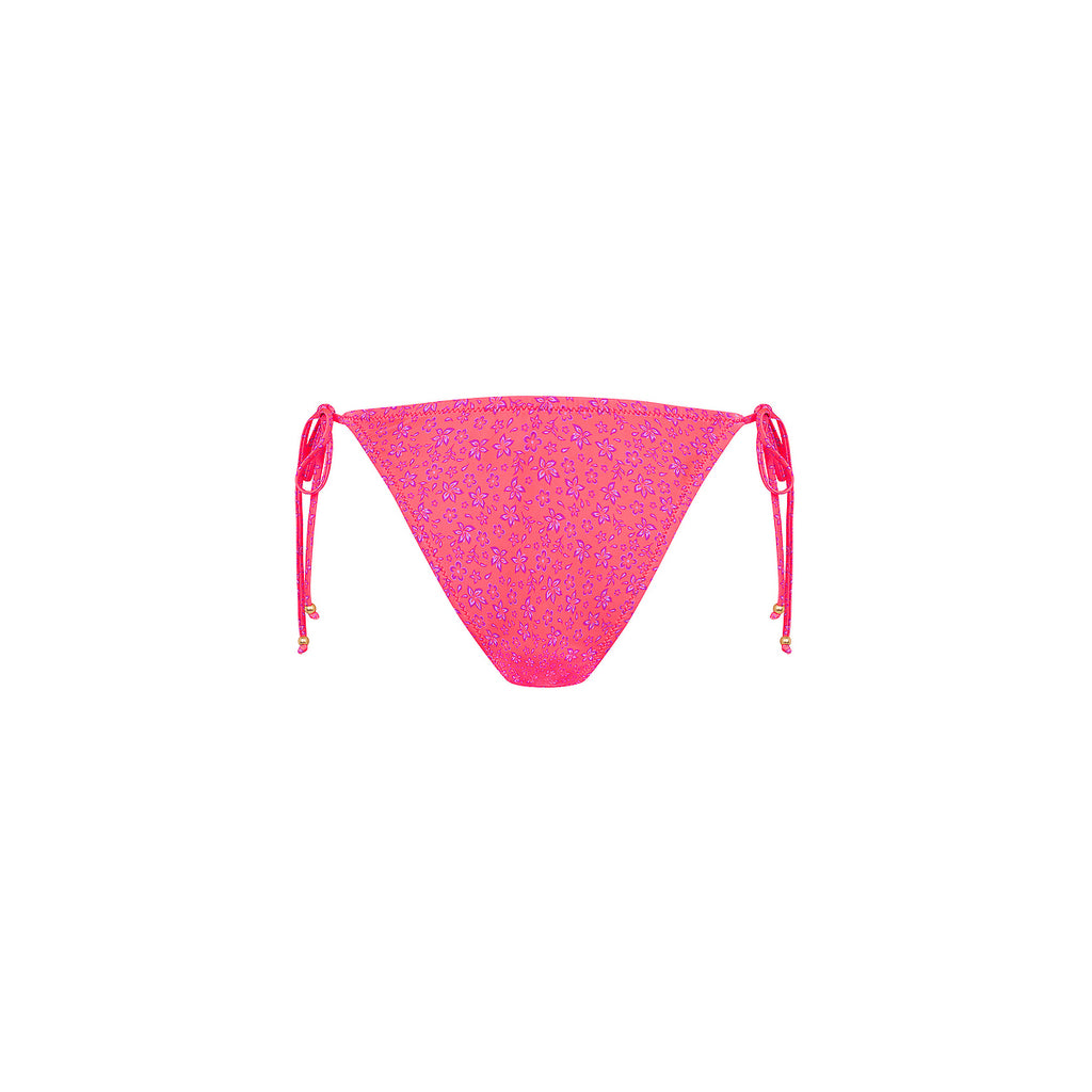 Dipped Cheeky Tie Bikini Bottom