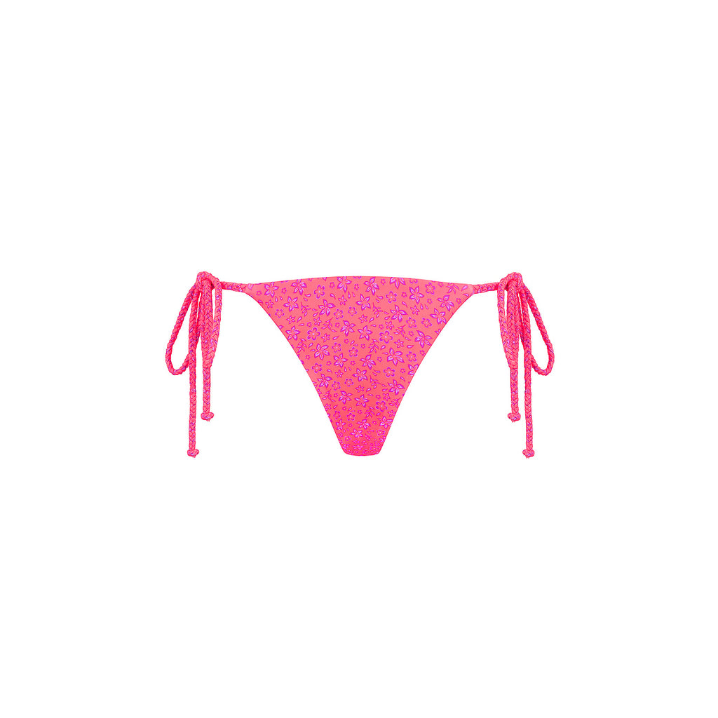 Braided Thong Tie Side Bikini Bottom