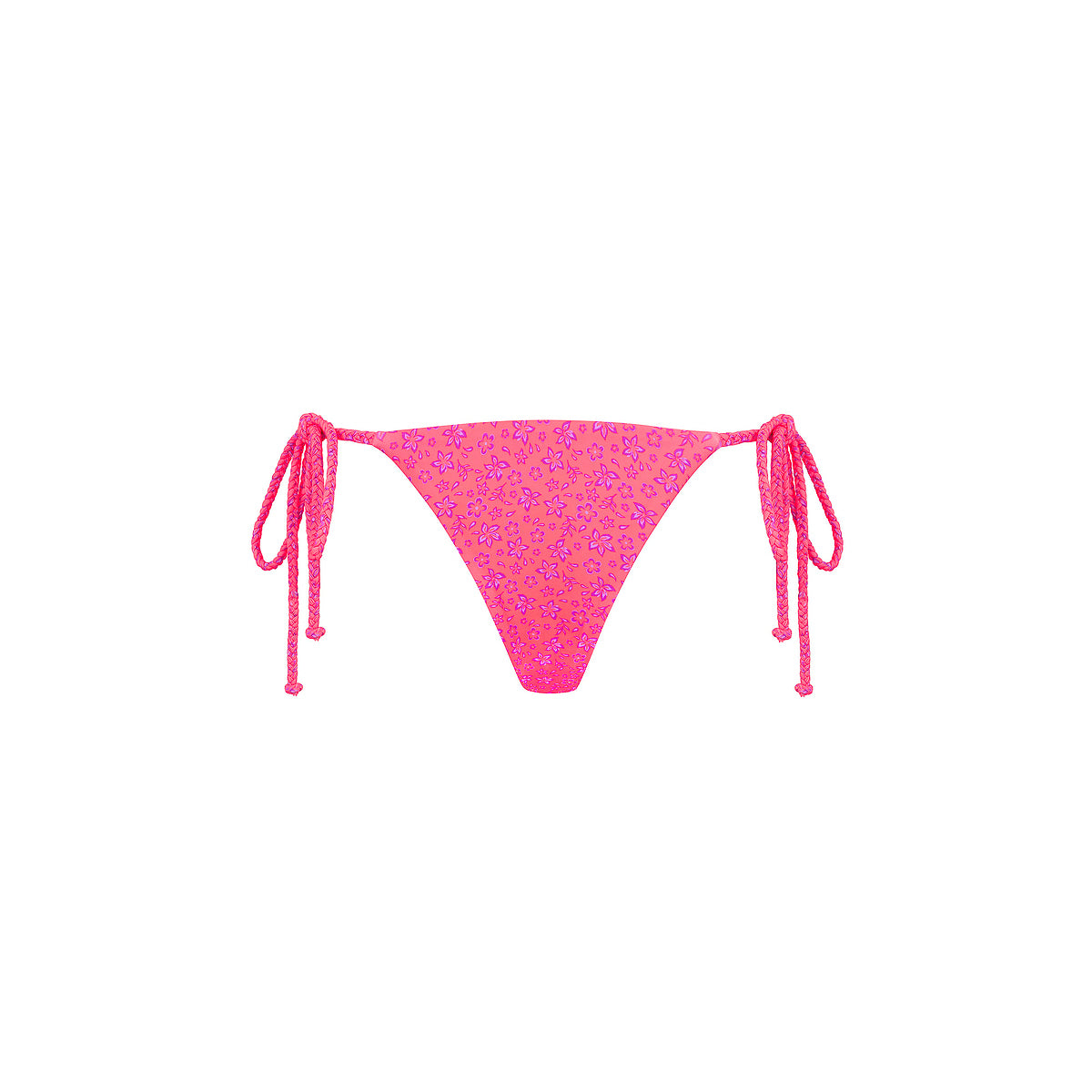 Braided Thong Tie Side Bikini Bottom