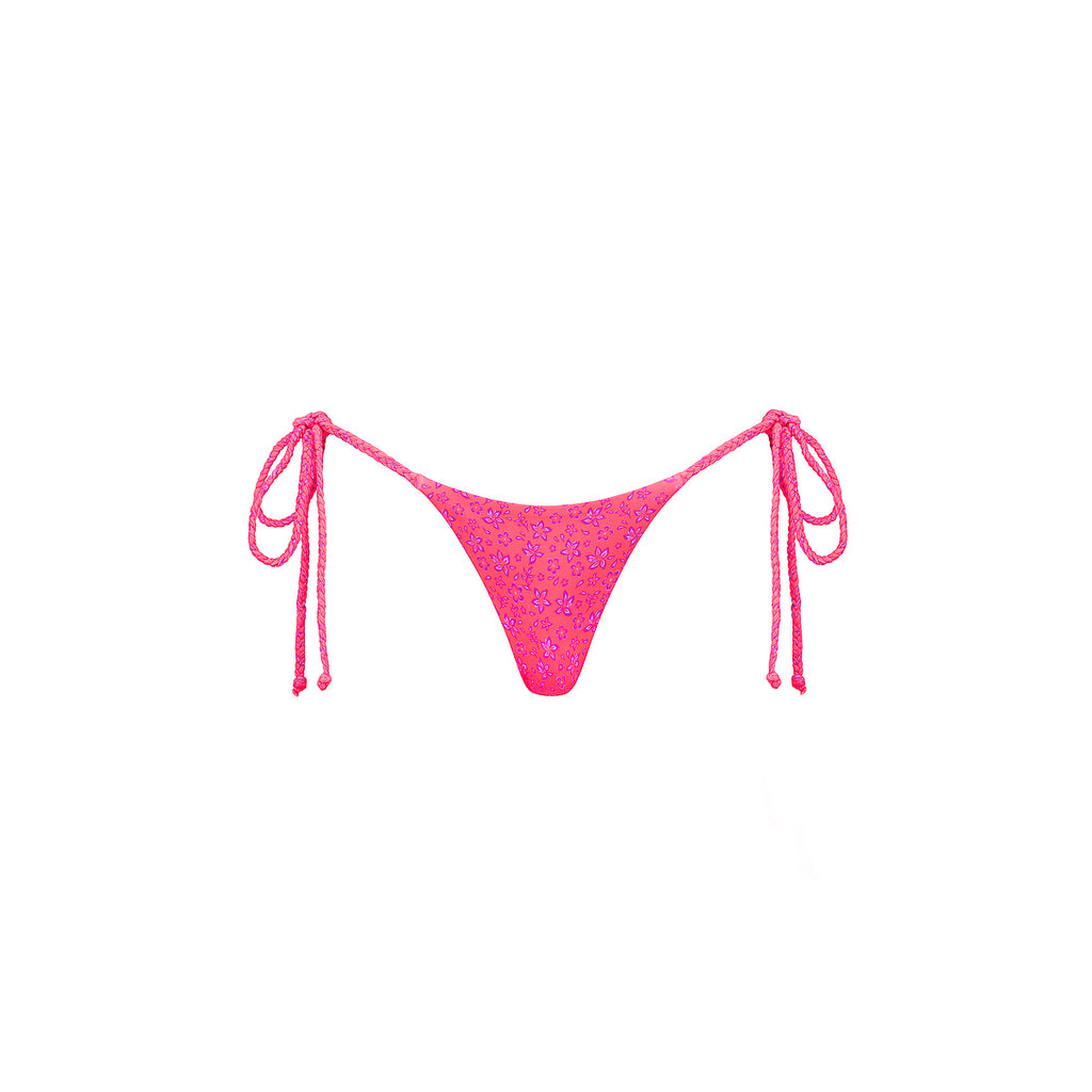 Braided Thong Tie Side Bikini Bottom