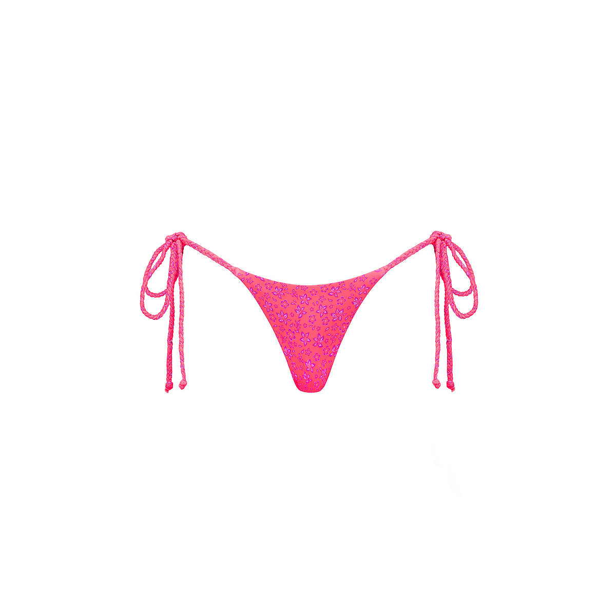 Braided Thong Tie Side Bikini Bottom