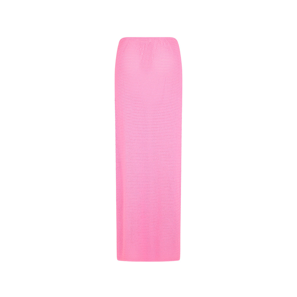 Ring Side Split Maxi Skirt