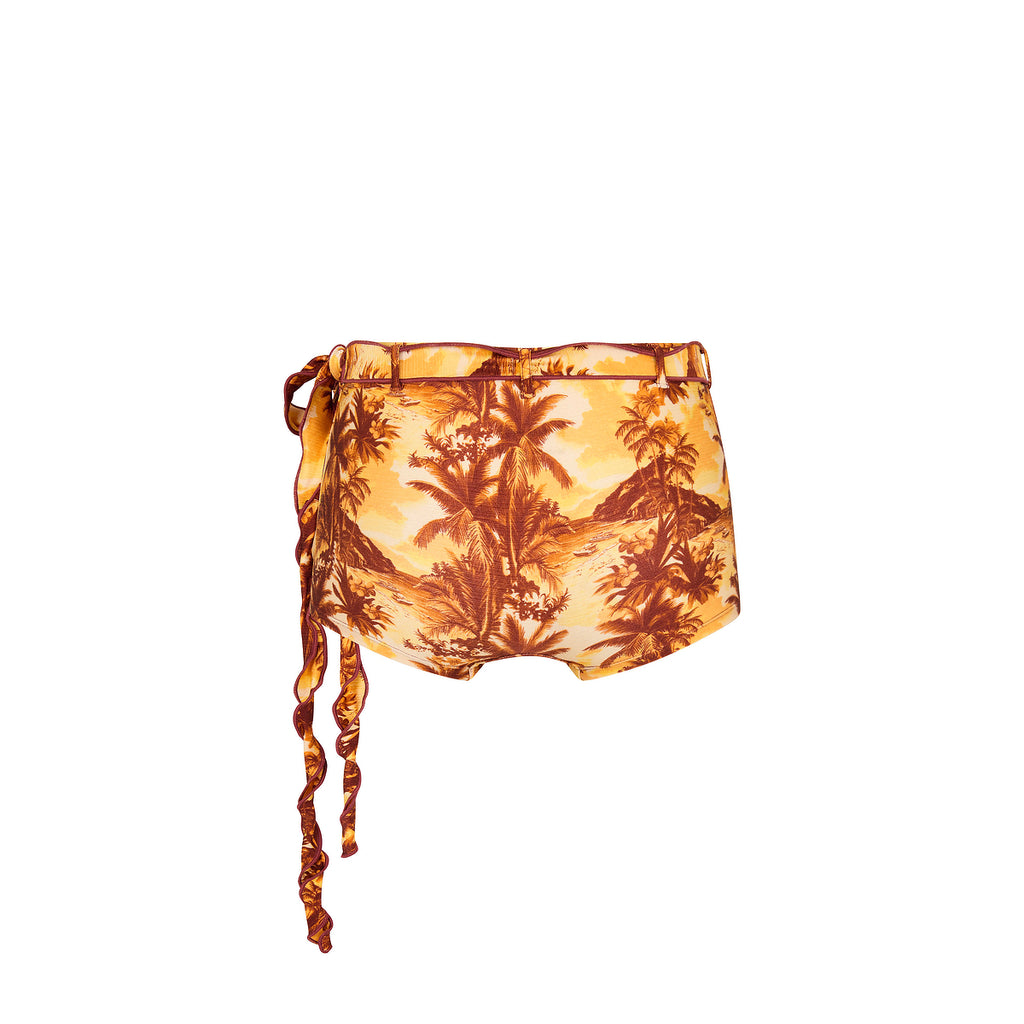 Lettuce Belted Swim Short