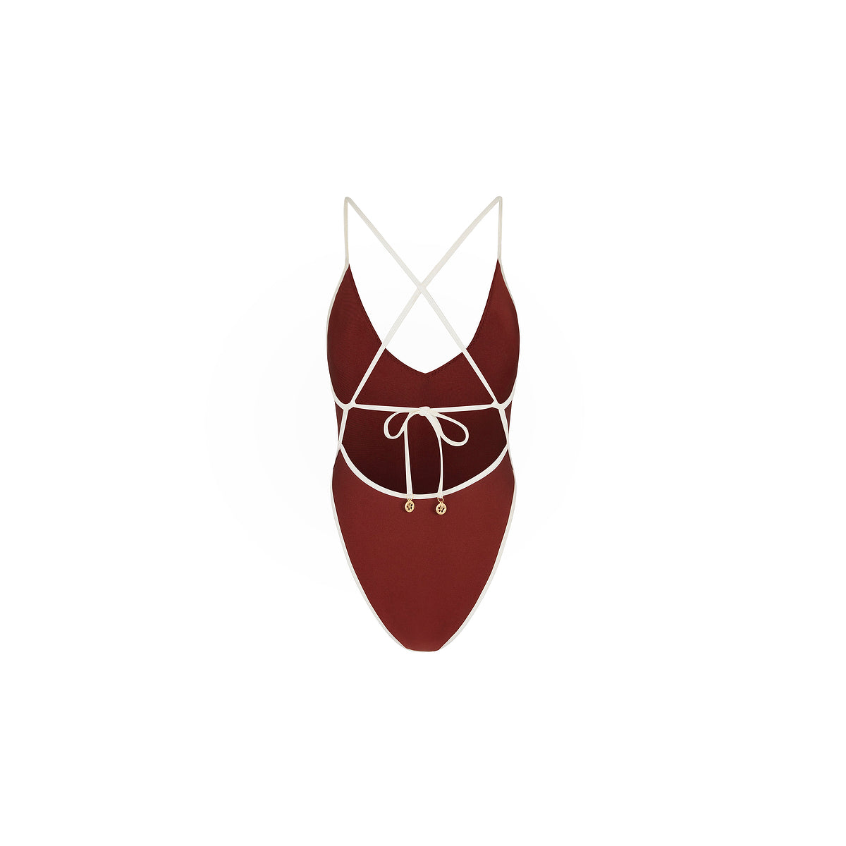 Plunge Cross Back One Piece