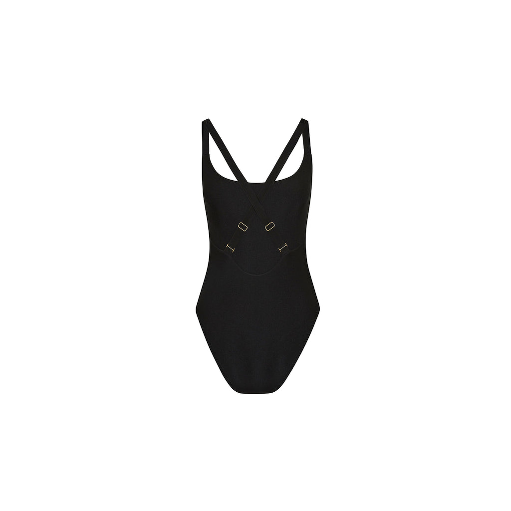 Cross Back Cheeky One Piece