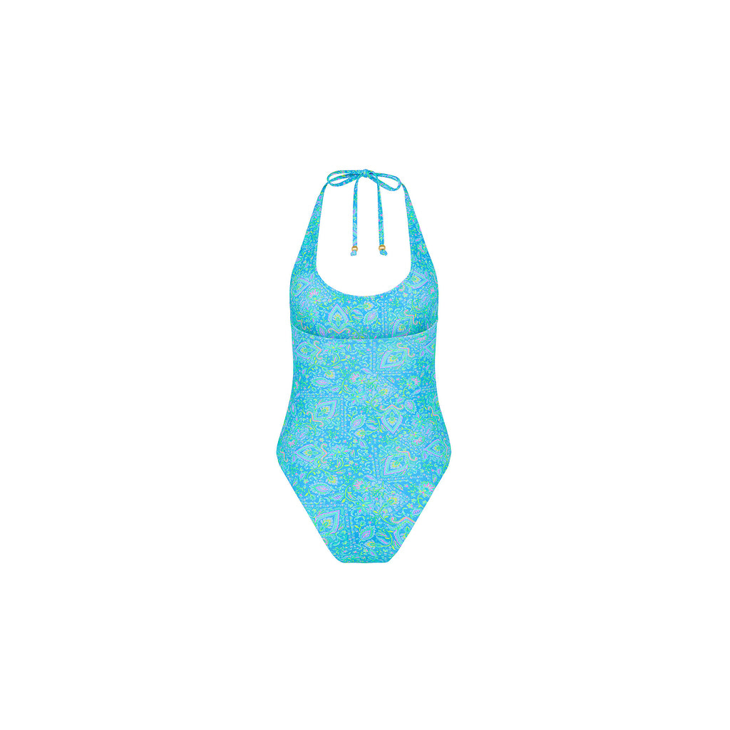 Scoop Halter Cheeky One Piece
