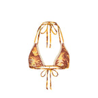 Crochet Halter Bikini Top