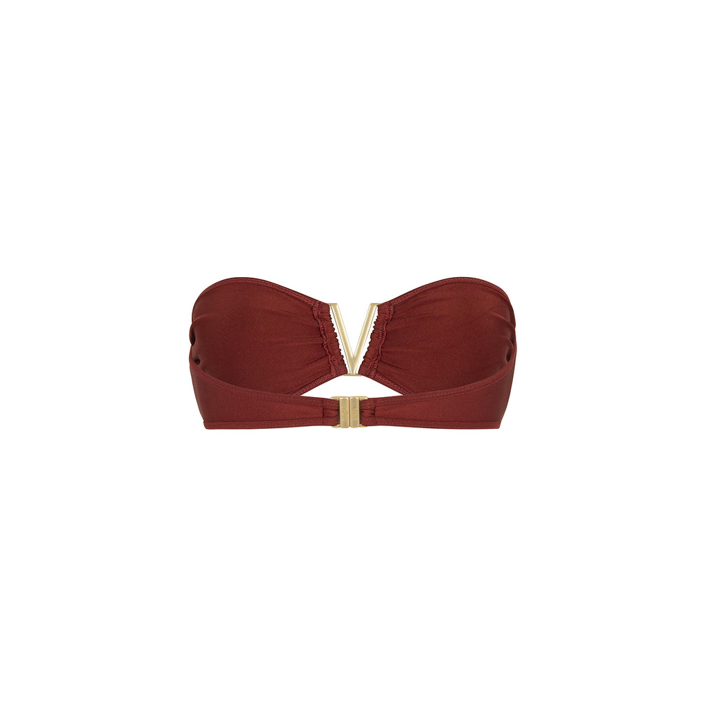 Mega V Strapless Bandeau Bikini Top