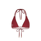 Decorative Panel Halter Bikini Top