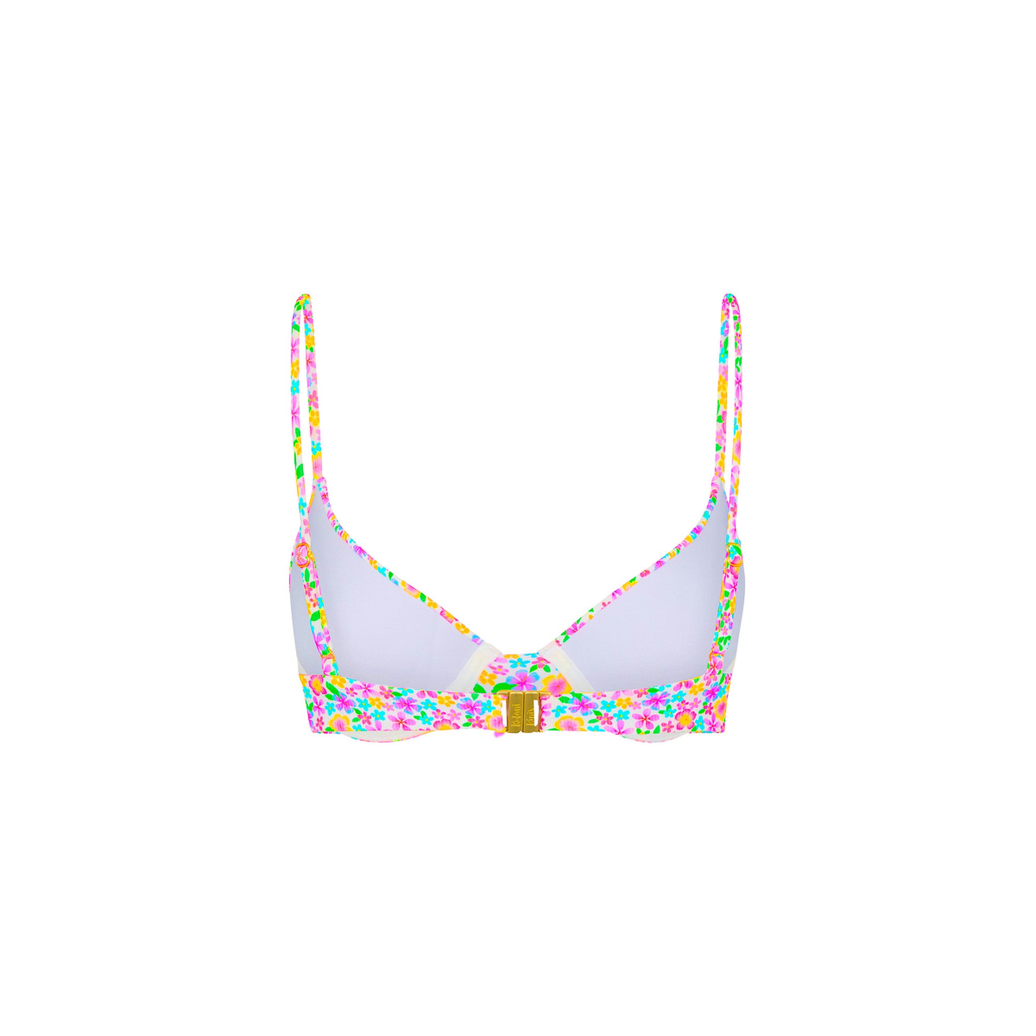 Slim Underwire Bra Bikini Top