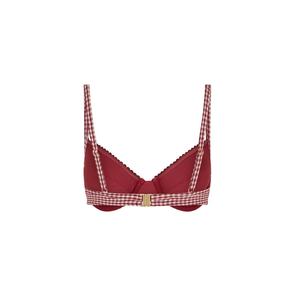 Decorative Ditzy Underwire Bikini Top