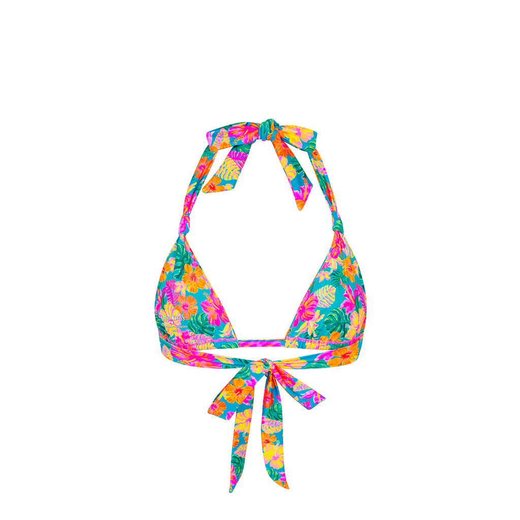 Soft Knot Halter Bikini Top