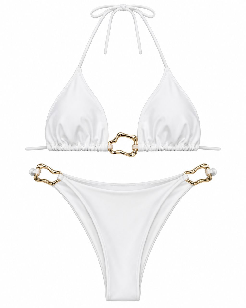 Solara Gold Ring Bikini Set