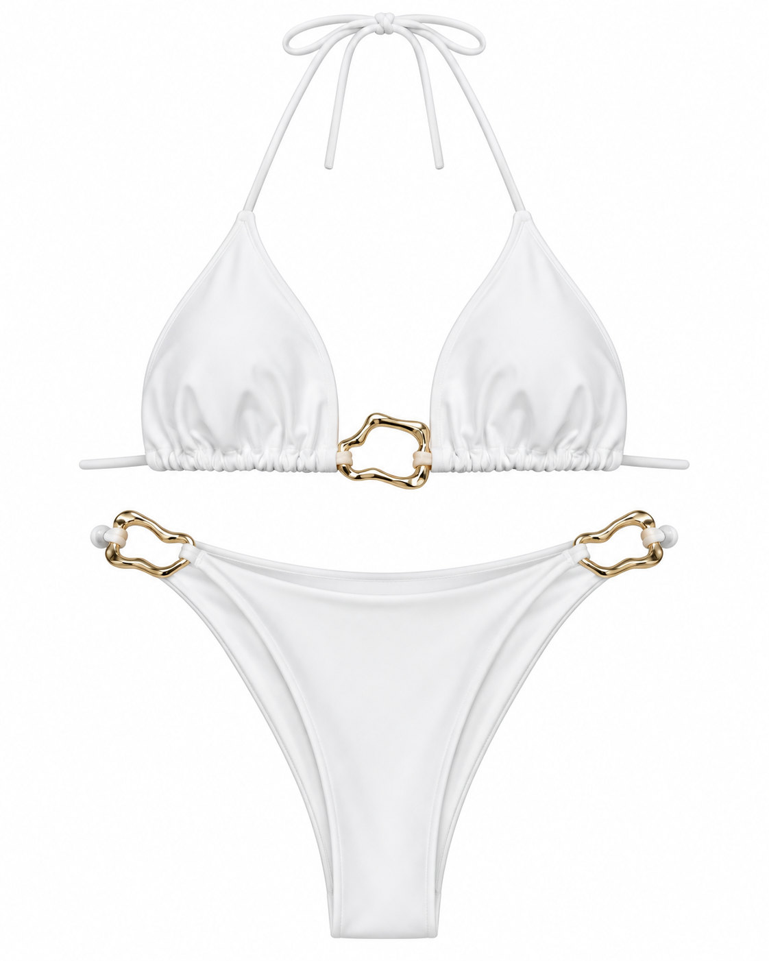 Solara Gold Ring Bikini Set