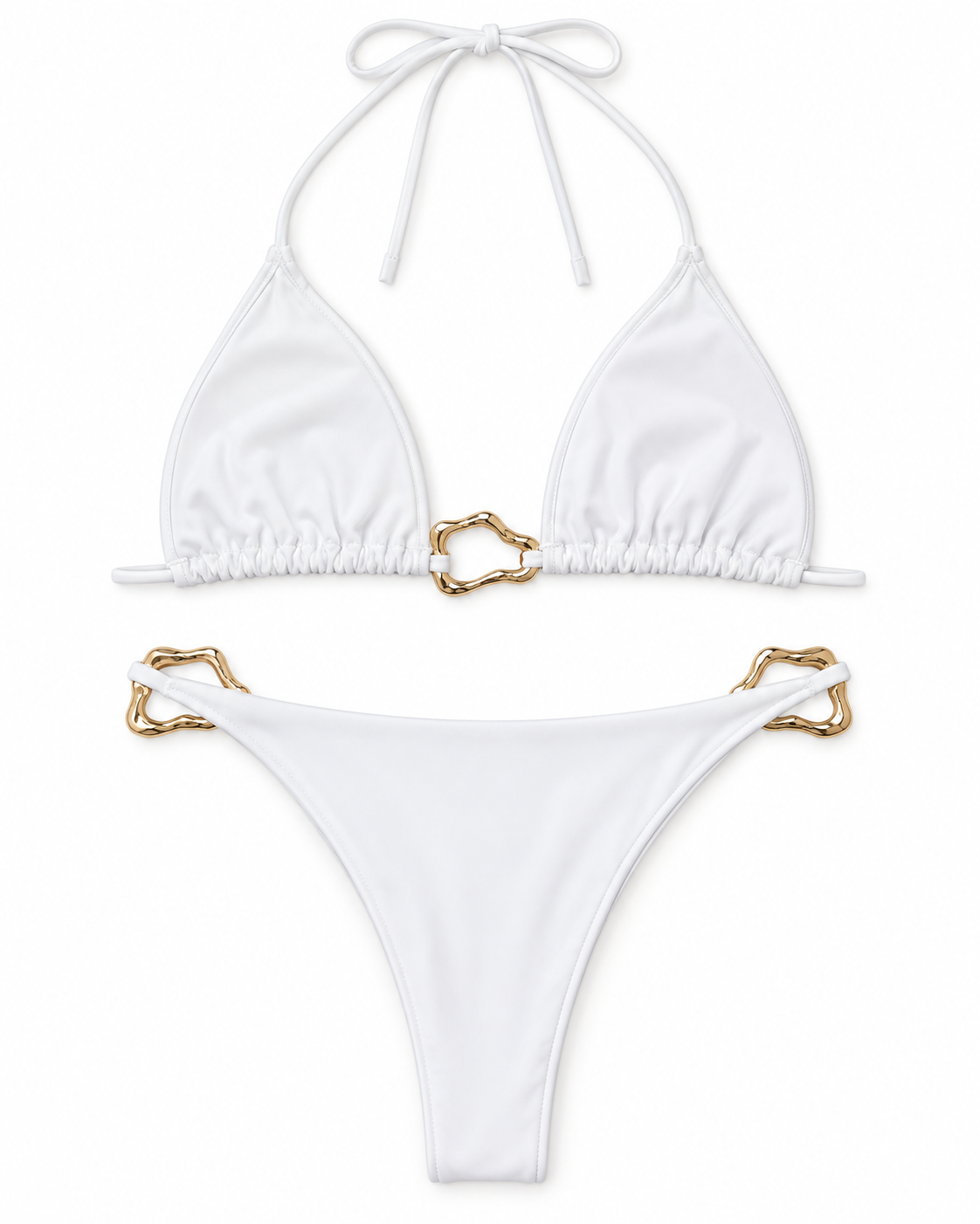 Solara Gold Ring Bikini Set