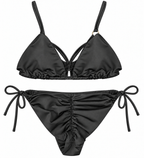 Noir Sol Macramé Bikini Set