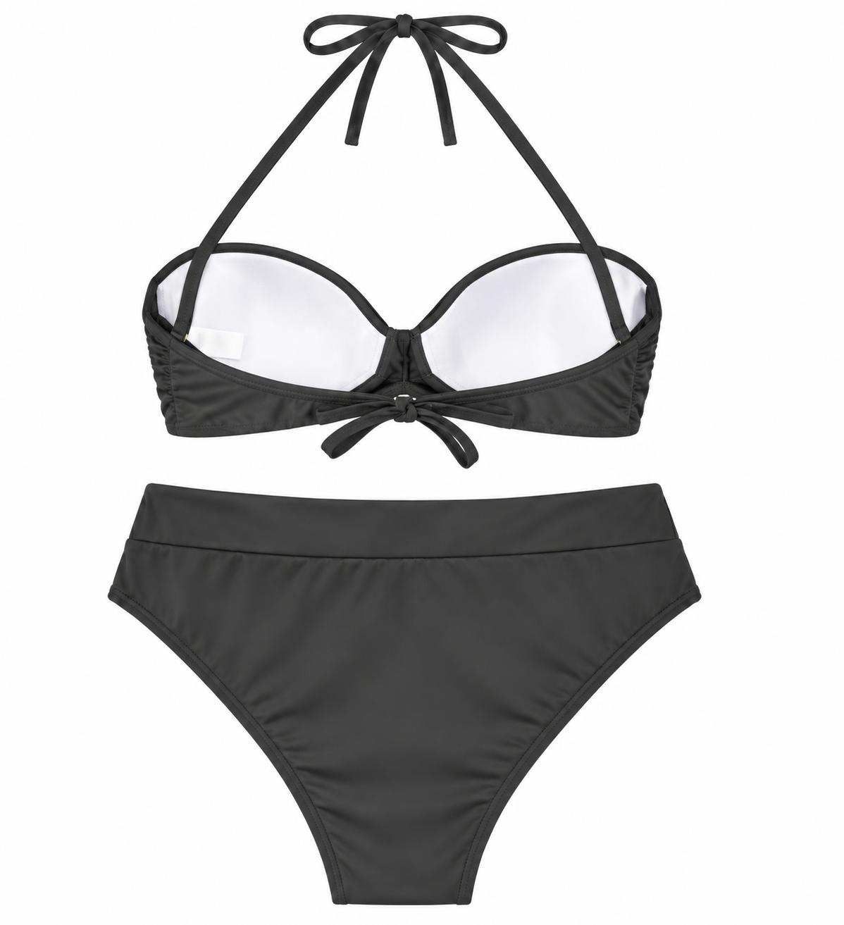 Noir Soleil Halter Bikini Set