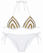 Mykonos Embroidered Bikini Set