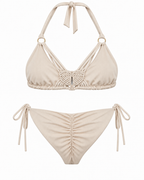 Sandstone Macramé Bikini Set