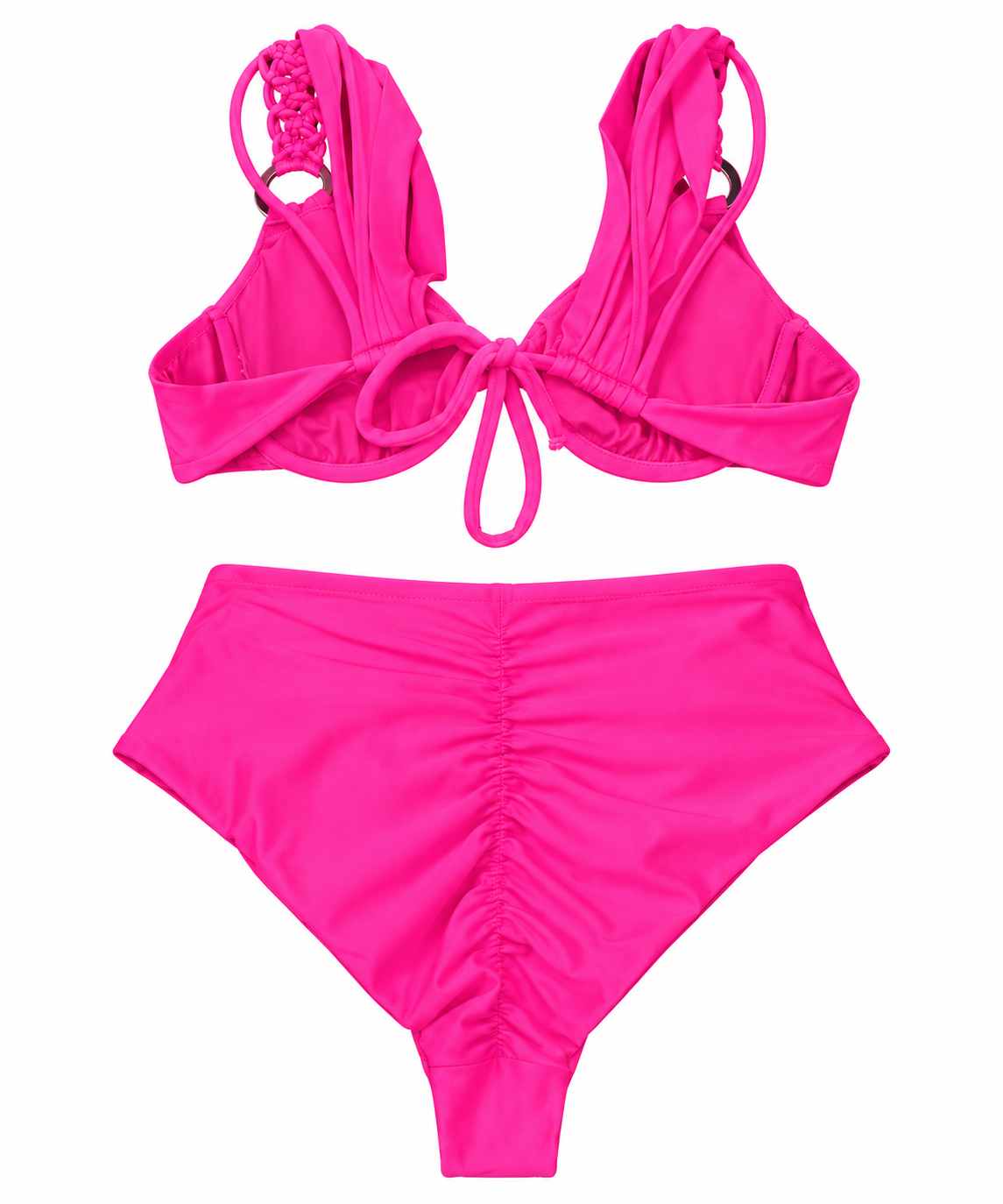 Fuchsia Halo Bikini Set