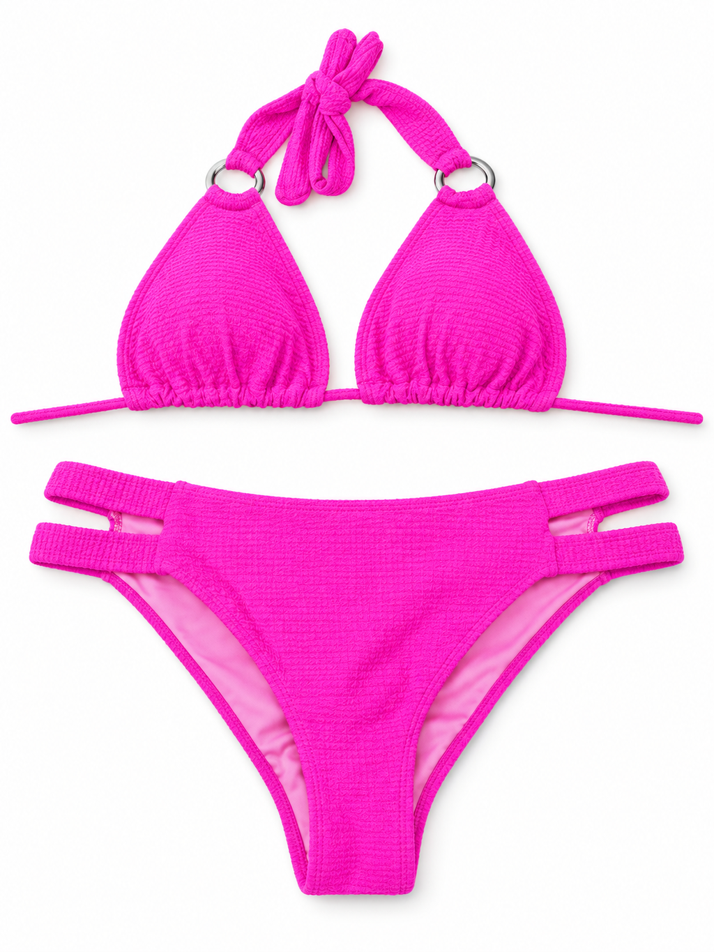 Pink Orbit Bikini Set
