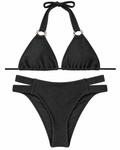 Noir Triangle Bikini Set