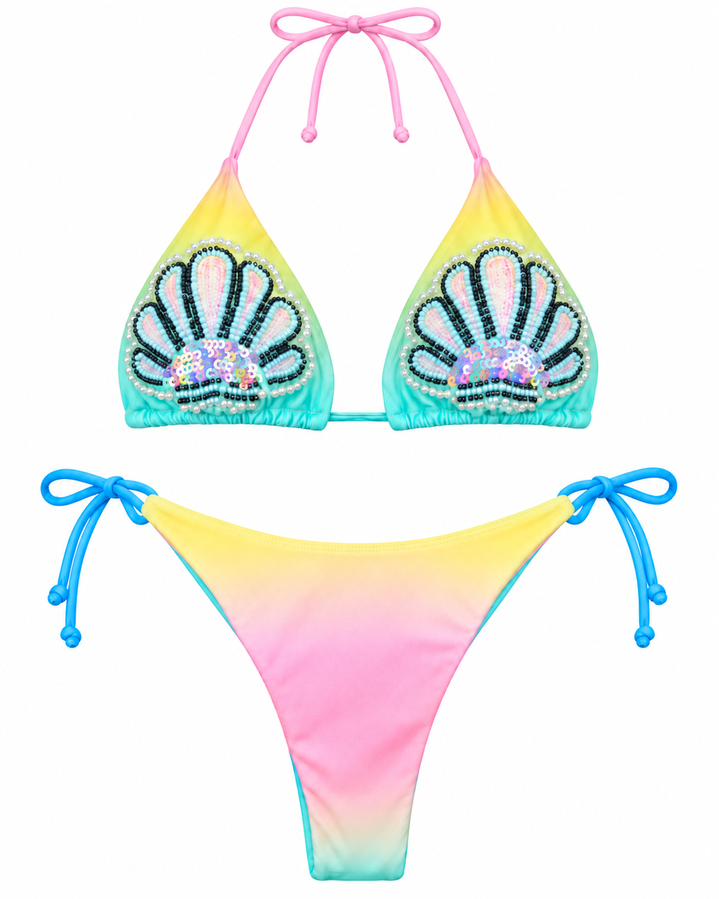 Treasure Reef Beaded Bikini Set