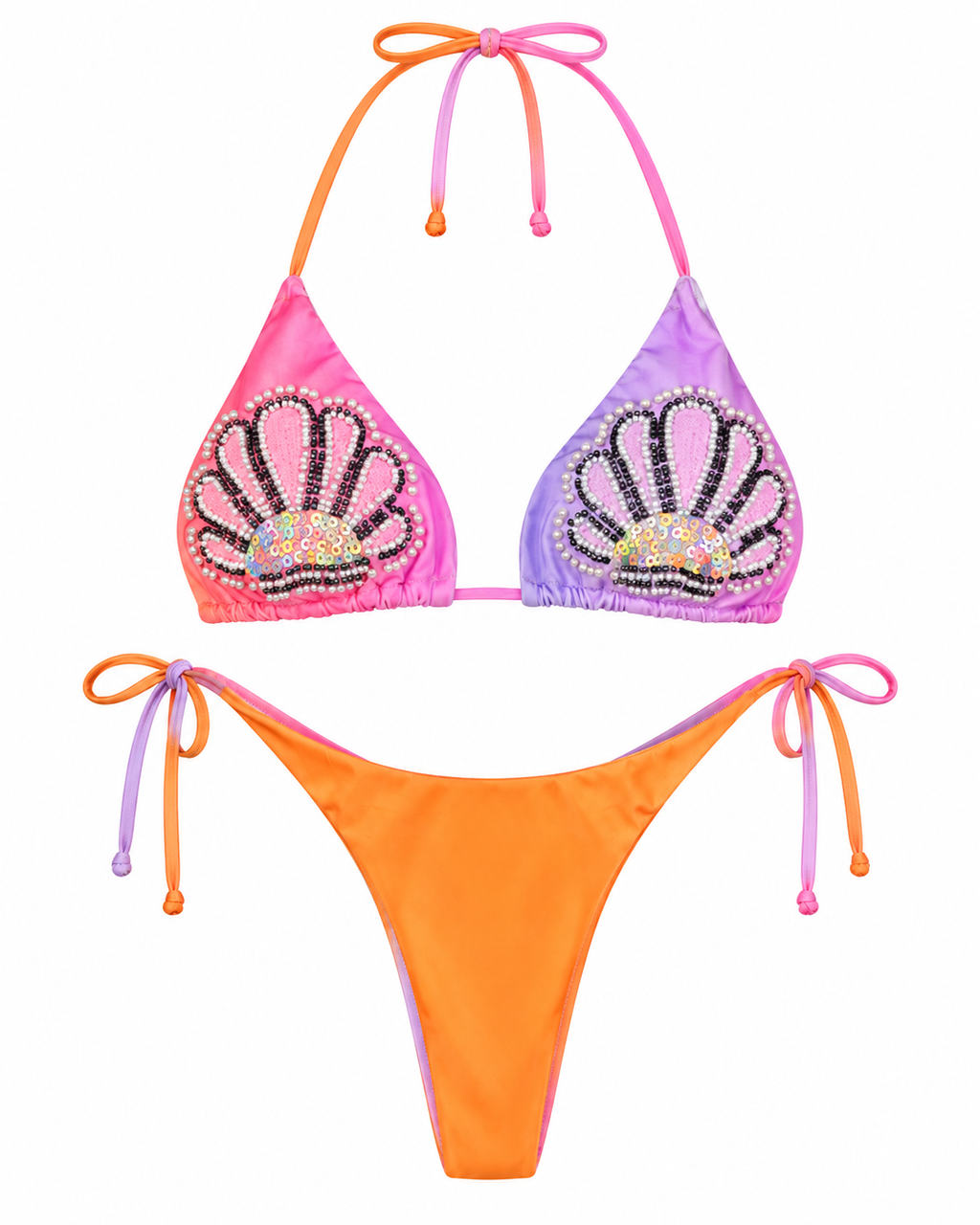 Treasure Reef Beaded Bikini Set