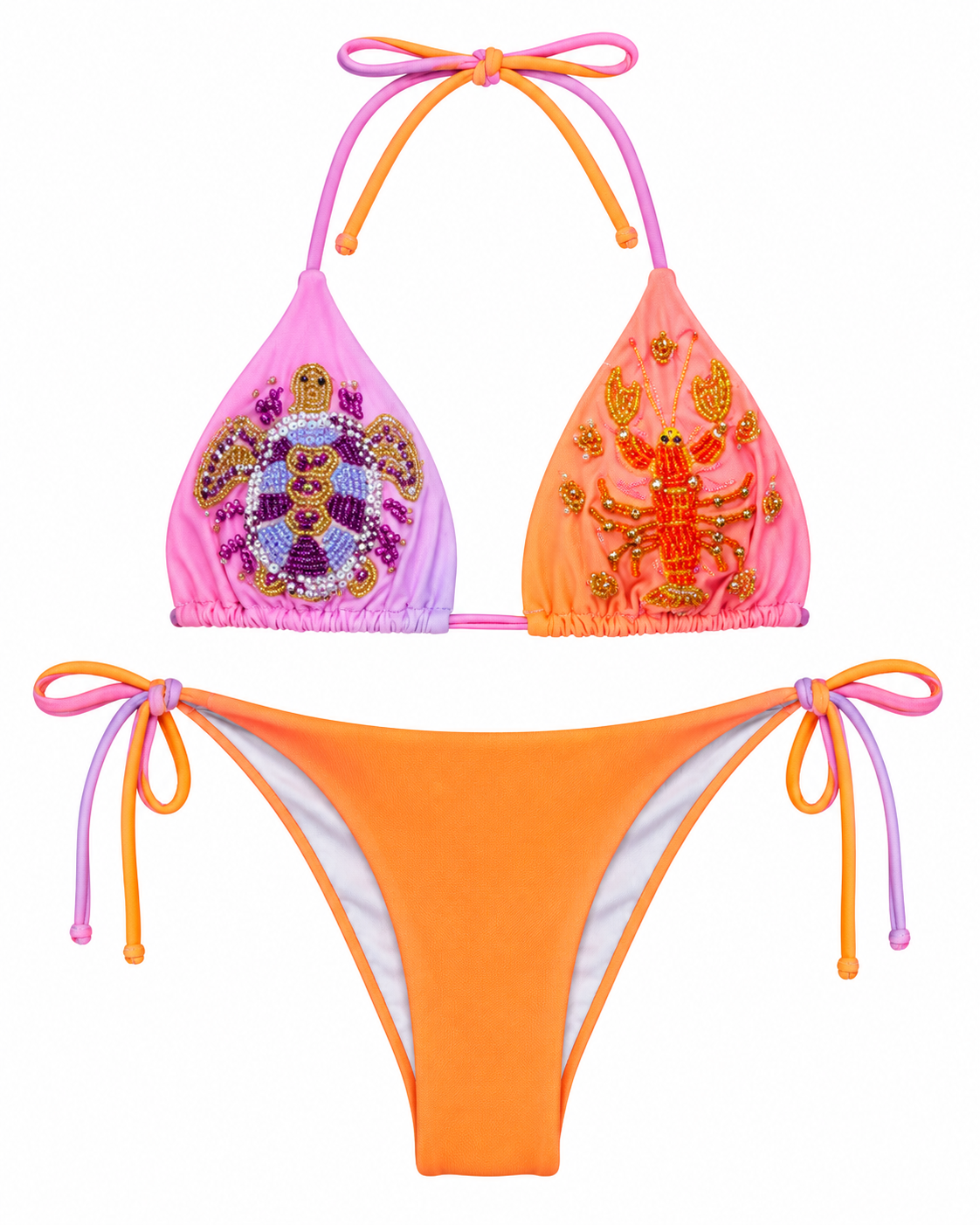Treasure Reef Beaded Bikini Set