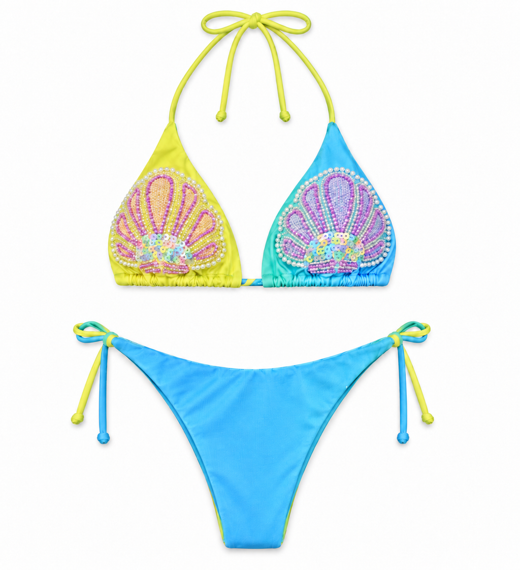 Treasure Reef Beaded Bikini Set