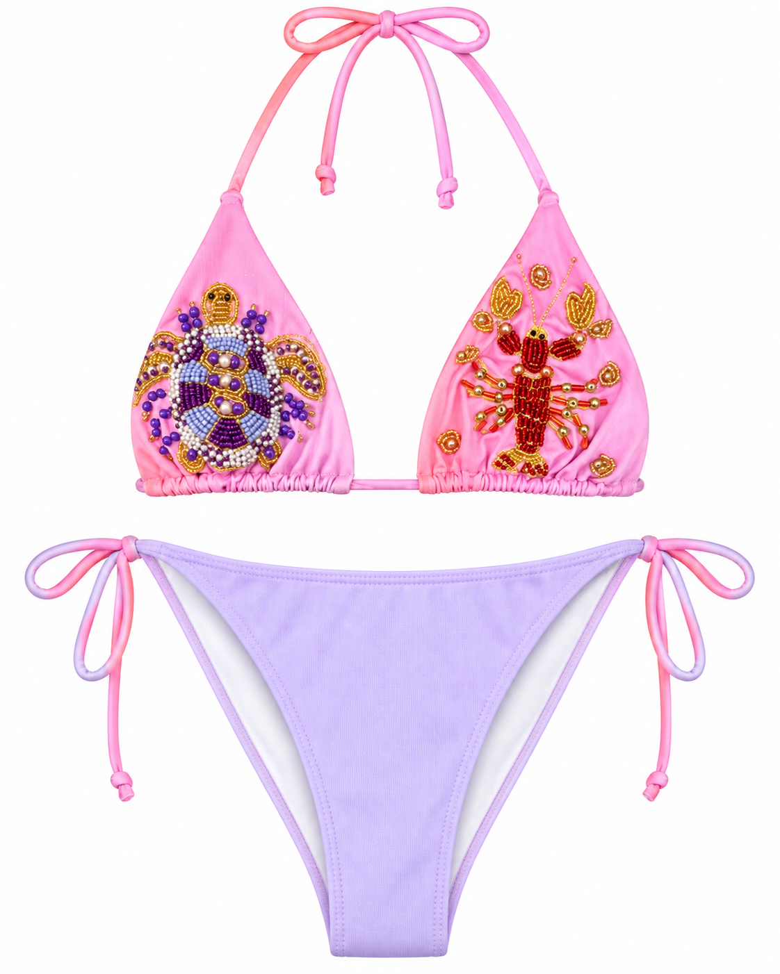 Treasure Reef Beaded Bikini Set