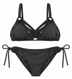 Noir Sol Macramé Bikini Set