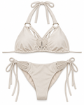 Sandstone Macramé Bikini Set