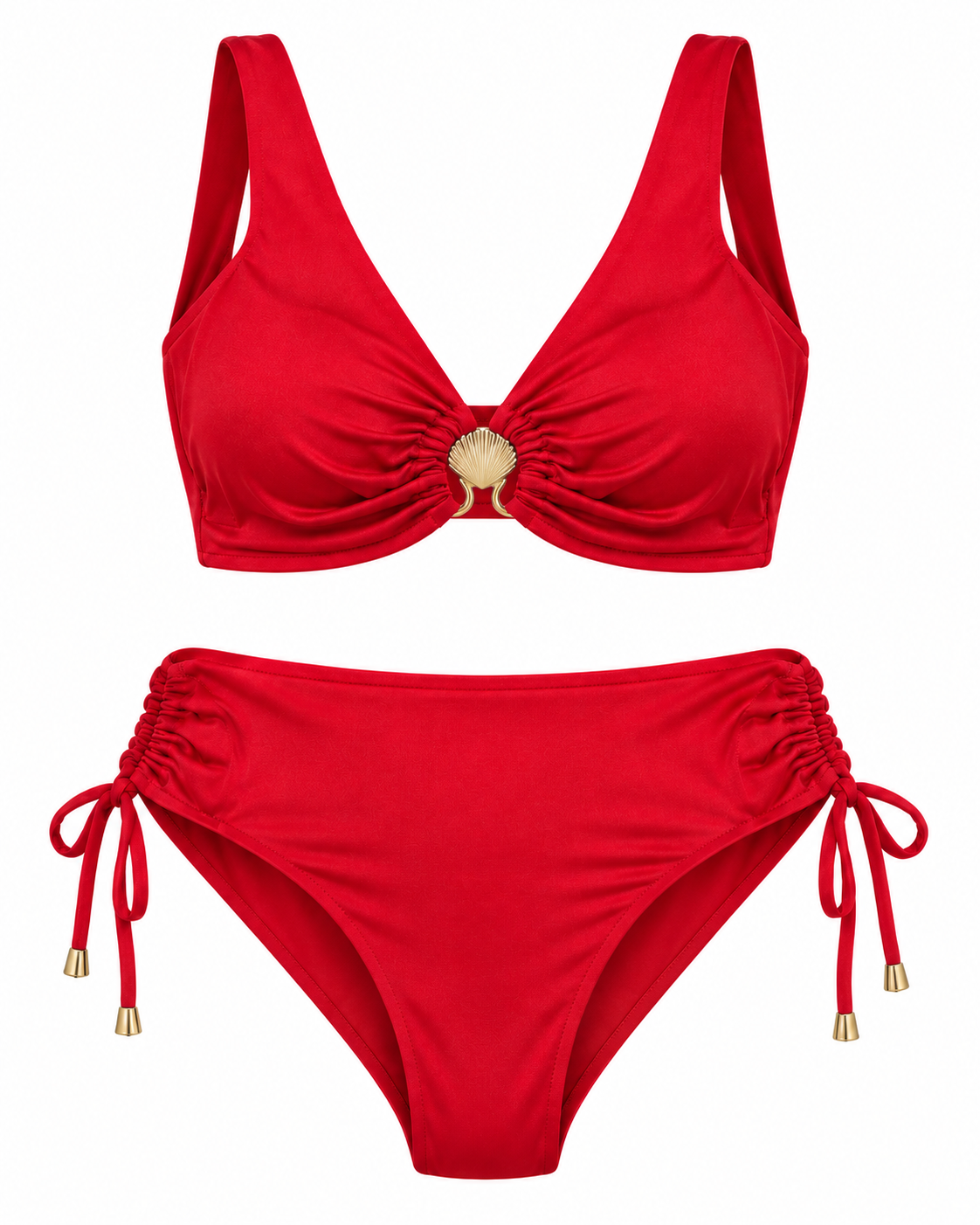Capri Shell Ring Bikini Set