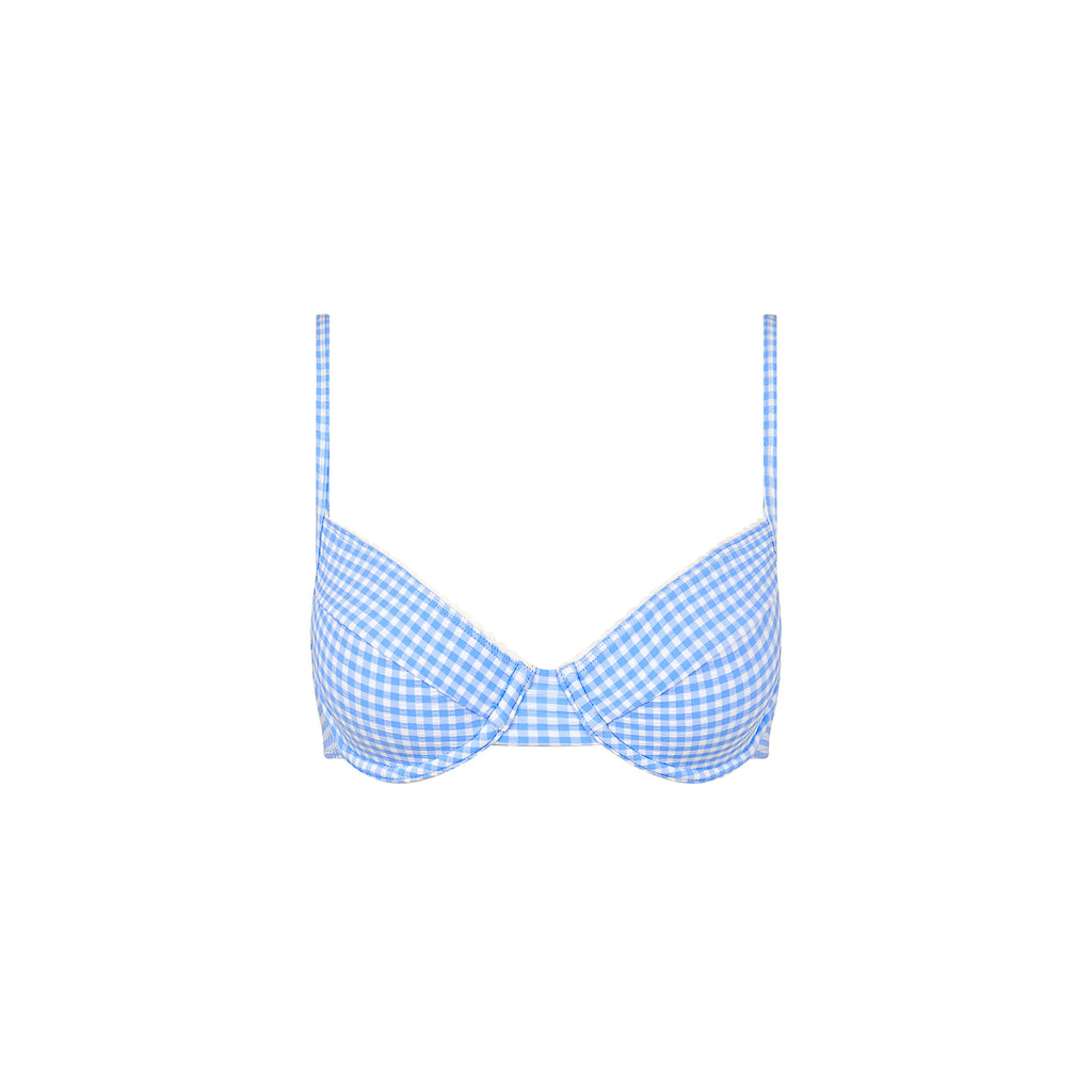 Decorative Ditzy Underwire Bikini Top