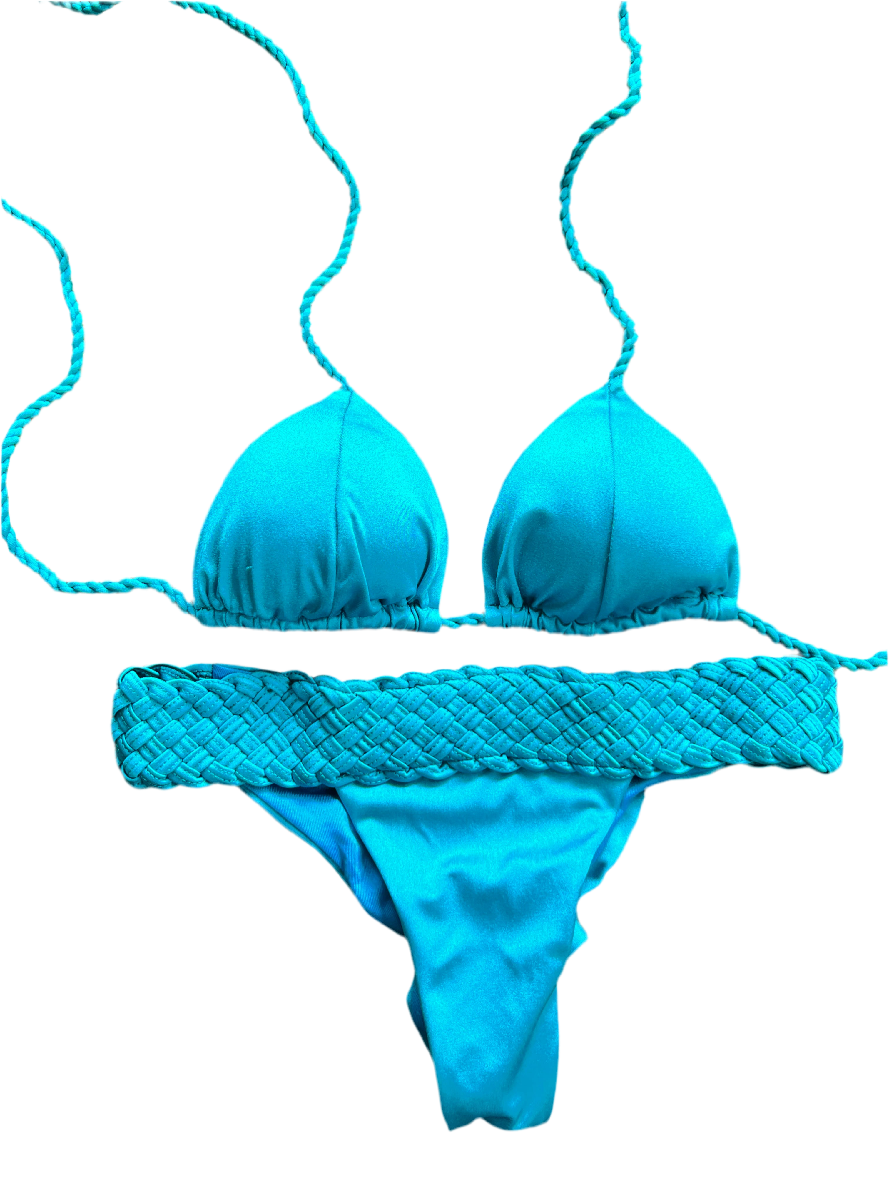 Braided Waist Bikini | Metallic Swimwear & Women's Bikini Briefs