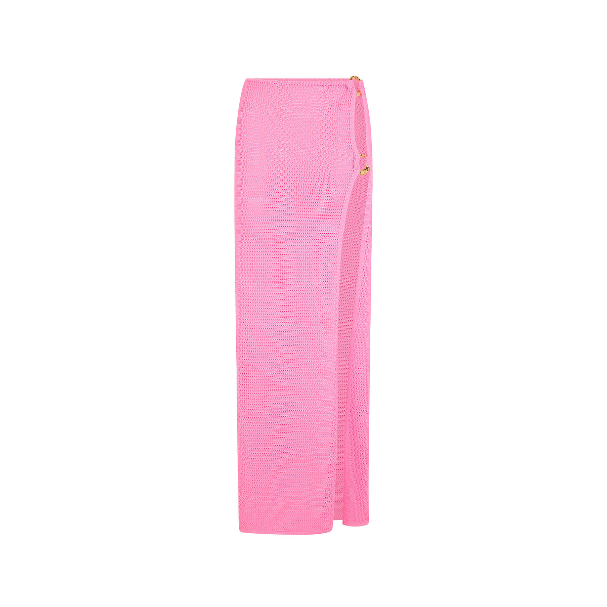 Ring Side Split Maxi Skirt