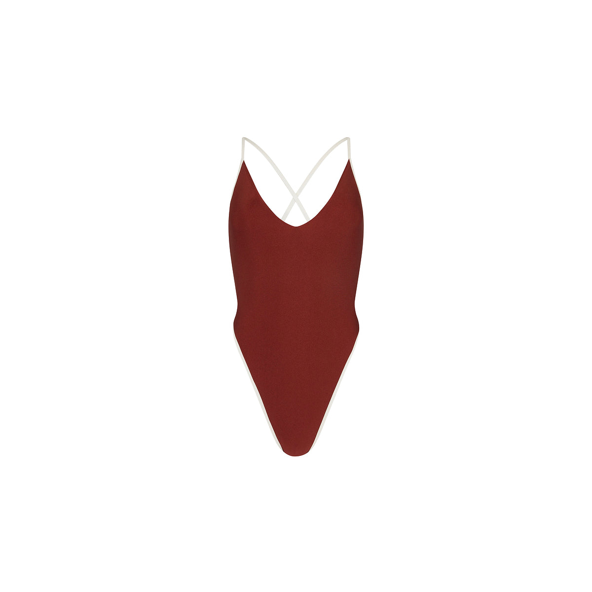 Plunge Cross Back One Piece