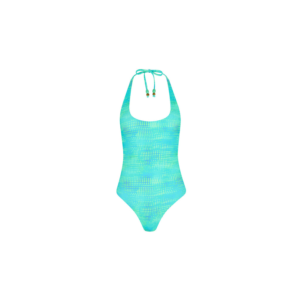 Scoop Halter Cheeky One Piece